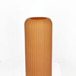 Orange Sunset Ribbed Vase +€17,00
